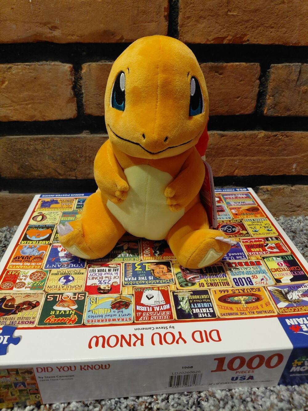 2024 Charmander Nintendo Pokemon Plush Stuffed Toy 8"